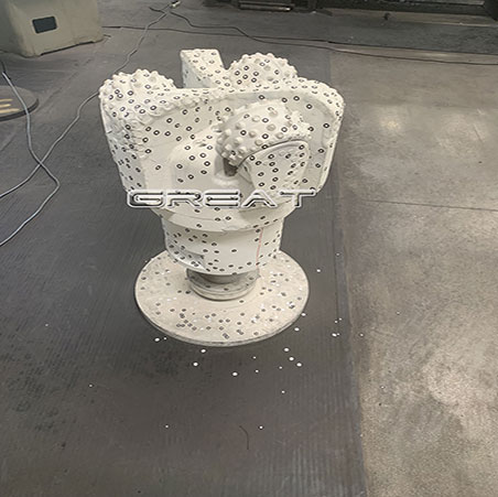 cone bit hybrid drill bit